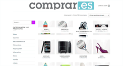 Desktop Screenshot of comprar.es